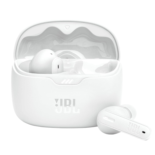 JBL Tune Beam True Wireless Noise Cancelling Earbuds (White)